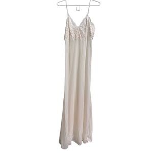 Vassarette Vintage Old Hollywood Peignoir Slip Dress Size Small